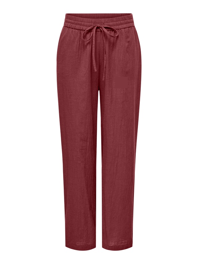 ONLY »ONLTIZANA COTTON LOOSE PANTS WVN NOOS«