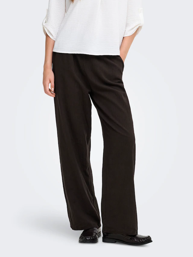 ONLY »ONLTIZANA COTTON LOOSE PANTS WVN NOOS«