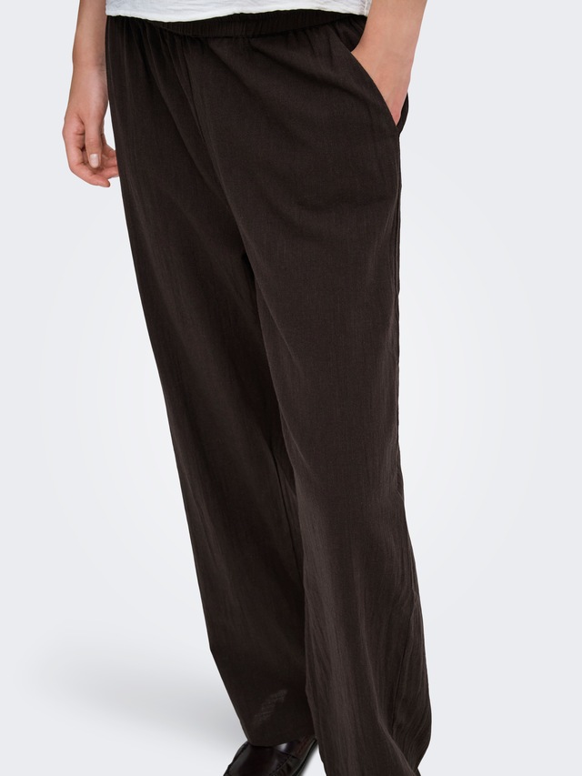 ONLY »ONLTIZANA COTTON LOOSE PANTS WVN NOOS«