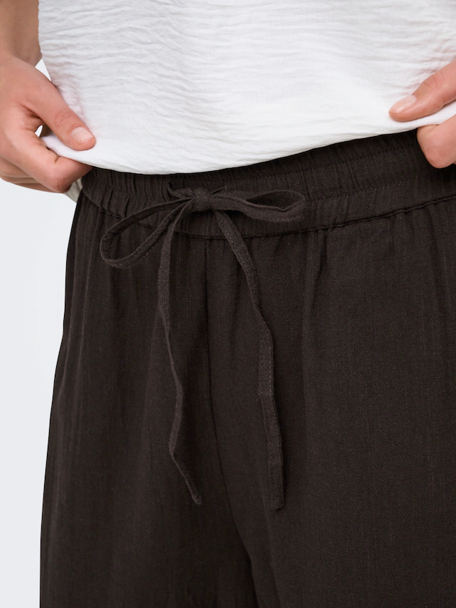 ONLY »ONLTIZANA COTTON LOOSE PANTS WVN NOOS«