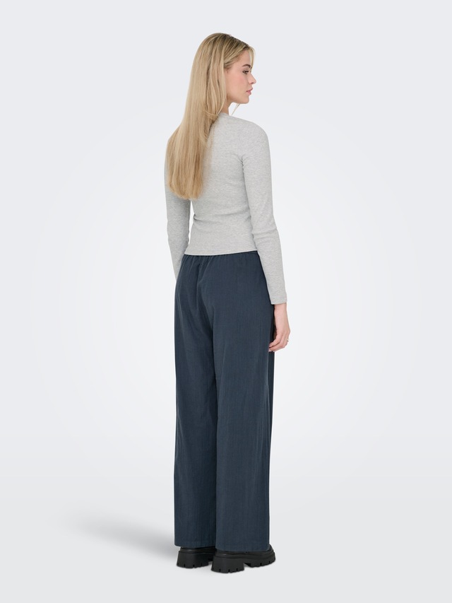 ONLY »ONLTIZANA COTTON LOOSE PANTS WVN NOOS«