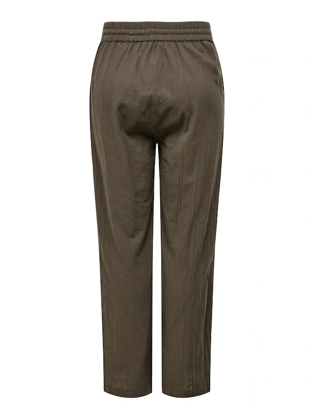 ONLY »ONLTIZANA COTTON LOOSE PANTS WVN NOOS«