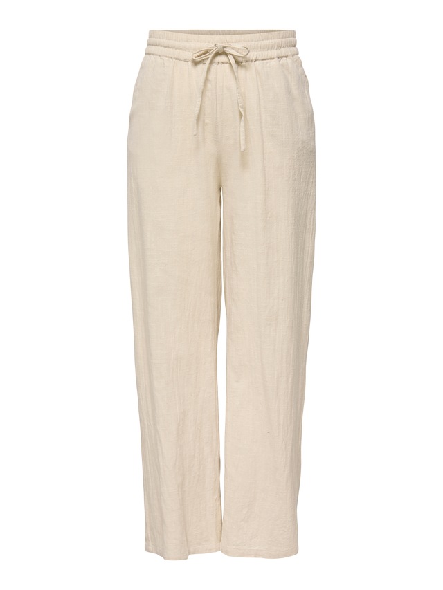 ONLY »ONLTIZANA COTTON LOOSE PANTS WVN NOOS«