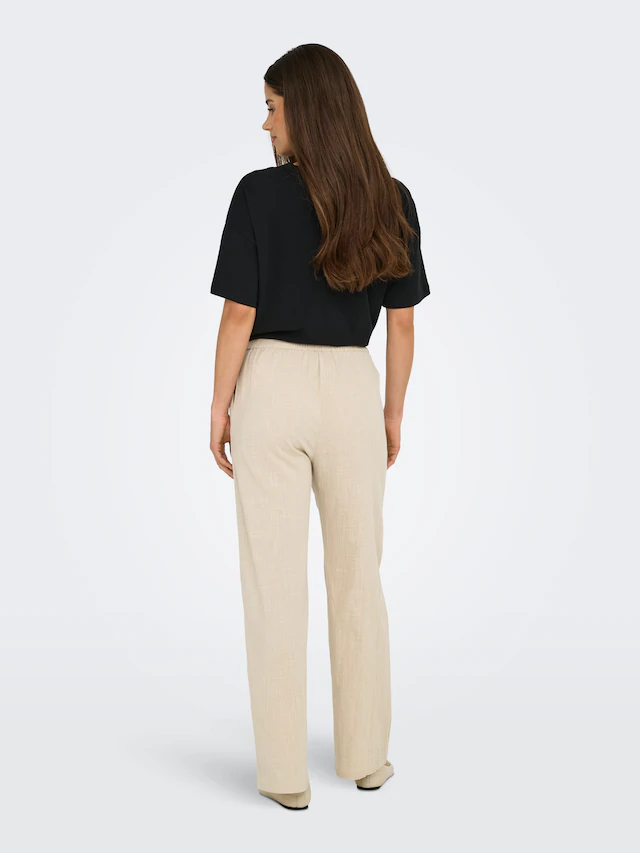 ONLY »ONLTIZANA COTTON LOOSE PANTS WVN NOOS«