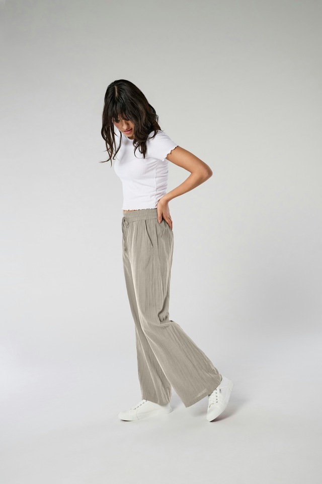 ONLY »ONLTIZANA COTTON LOOSE PANTS WVN NOOS«