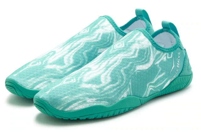 Venice Beach Aquaschuh »Badelatsche, Badeschuhe, Slipper, Wasserschuh« schnelltrocknend, zum Reinschlüpfen VEGAN