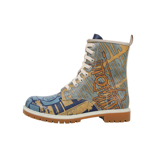 DOGO Schnürboots »Longe Boots Schnürstiefel Dynamic Spirit Damen Stiefeletten,« Handgefertigt