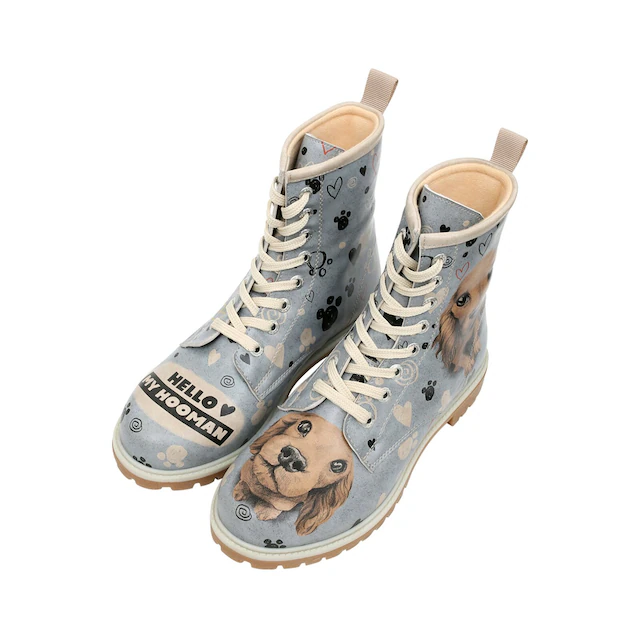 DOGO Schnürboots »Longe Boots Schnürstiefel Dynamic Spirit Damen Stiefeletten,« Handgefertigt