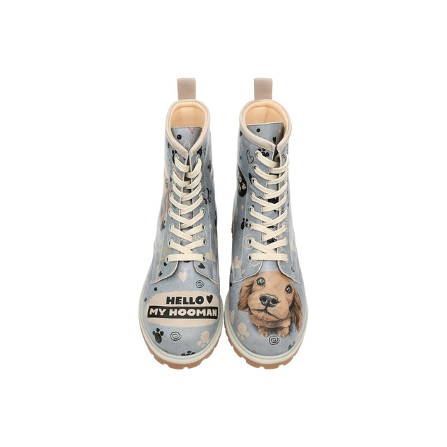 DOGO Schnürboots »Longe Boots Schnürstiefel Dynamic Spirit Damen Stiefeletten,« Handgefertigt