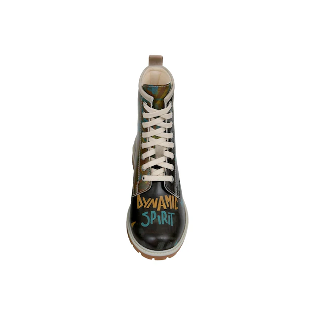DOGO Schnürboots »Longe Boots Schnürstiefel Dynamic Spirit Damen Stiefeletten,« Handgefertigt
