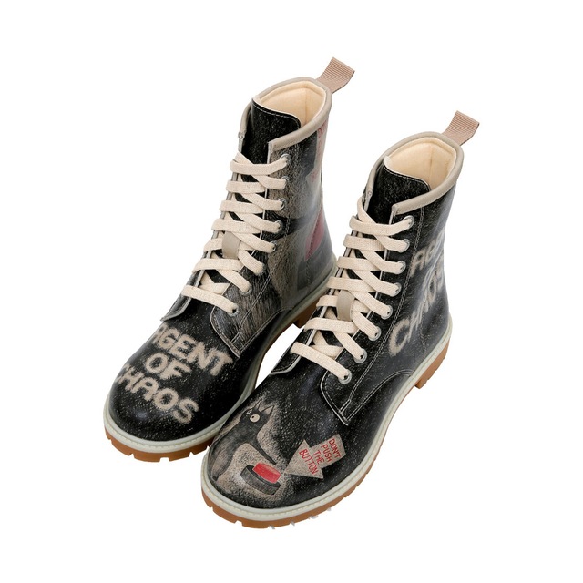 DOGO Schnürboots »Longe Boots Schnürstiefel Dynamic Spirit Damen Stiefeletten,« Handgefertigt