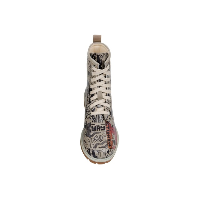 DOGO Schnürboots »Longe Boots Schnürstiefel Dynamic Spirit Damen Stiefeletten,« Handgefertigt