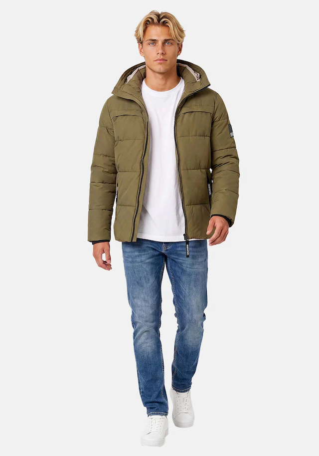 Alessandro Salvarini Winterjacke »ASDiego« mit extra hohem Kragen und vielen Taschen