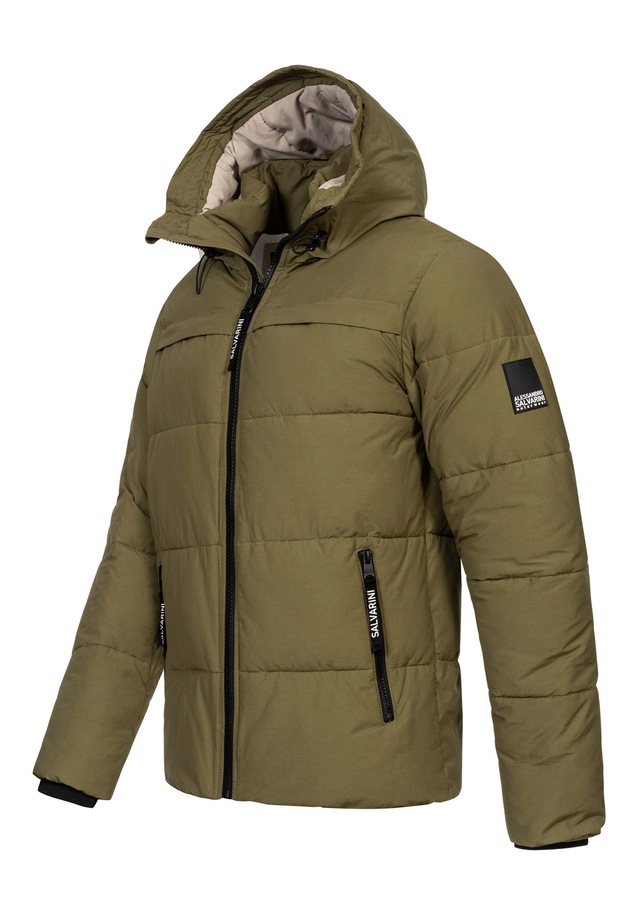 Alessandro Salvarini Winterjacke »ASDiego« mit extra hohem Kragen und vielen Taschen