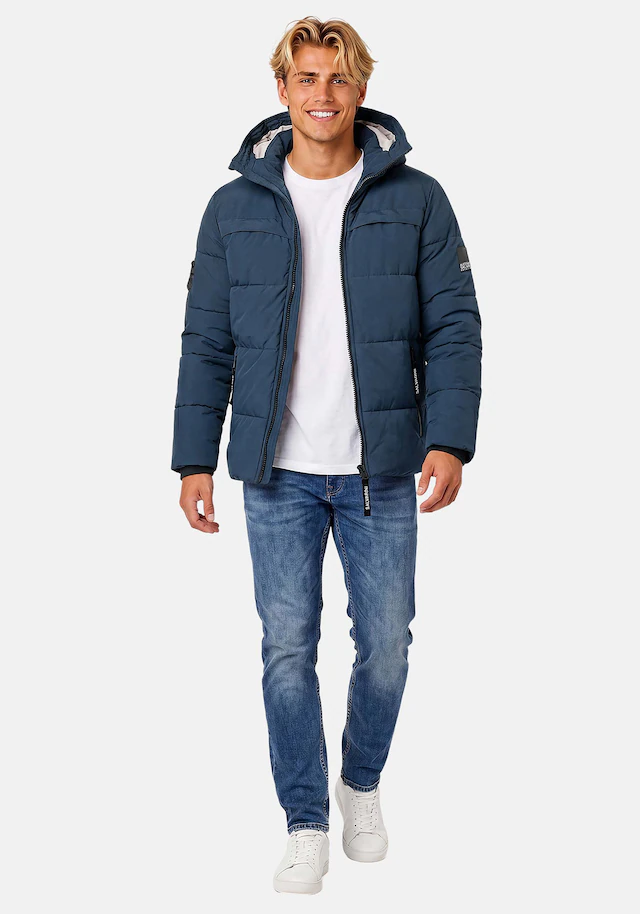 Alessandro Salvarini Winterjacke »ASDiego« mit extra hohem Kragen und vielen Taschen