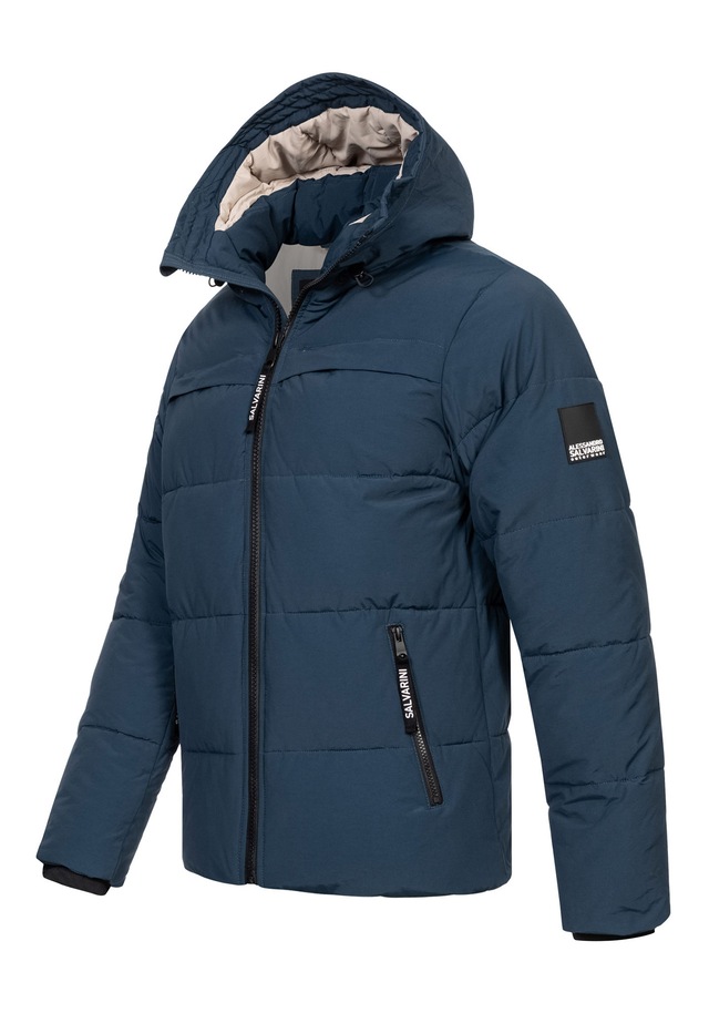 Alessandro Salvarini Winterjacke »ASDiego« mit extra hohem Kragen und vielen Taschen