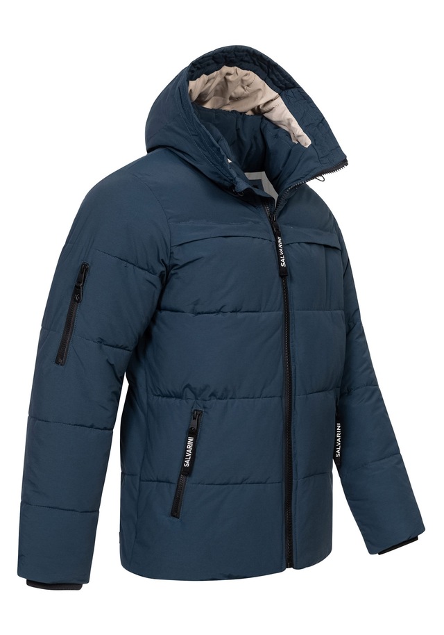 Alessandro Salvarini Winterjacke »ASDiego« mit extra hohem Kragen und vielen Taschen