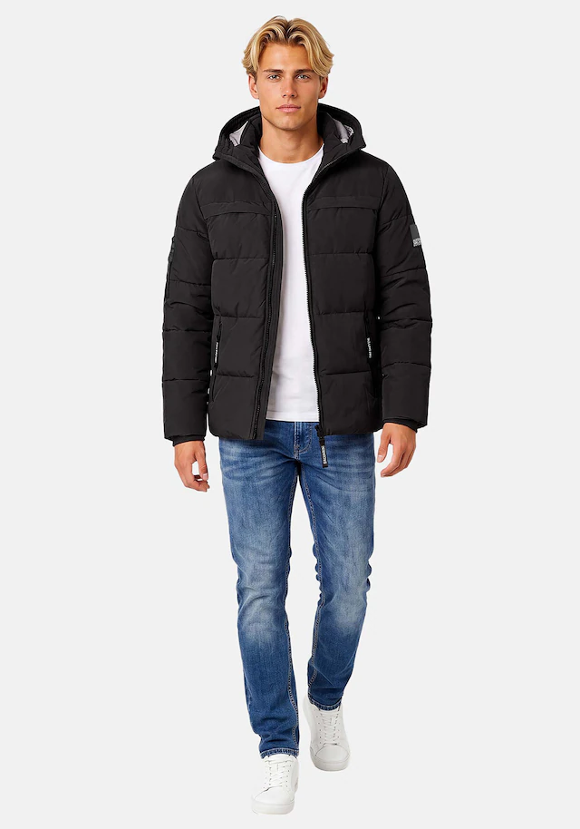 Alessandro Salvarini Winterjacke »ASDiego« mit extra hohem Kragen und vielen Taschen