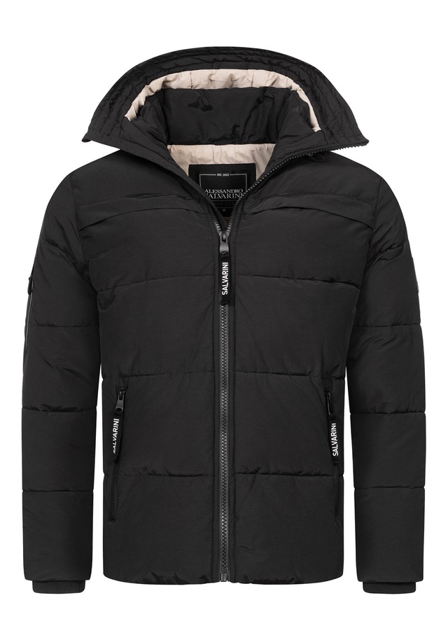 Alessandro Salvarini Winterjacke »ASDiego« mit extra hohem Kragen und vielen Taschen