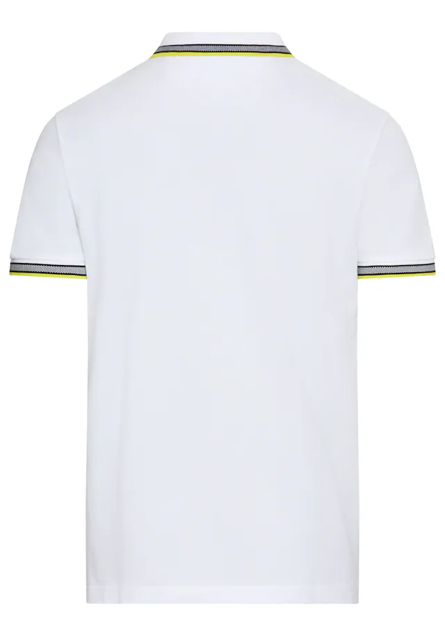 BOSS GREEN Poloshirt »Paddy Regular Fit« atmungsaktive Piqué-Webstruktur, Flachstrickkragen, gerader Schnitt