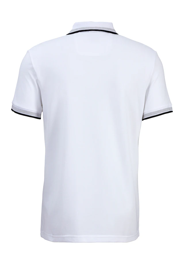 BOSS GREEN Poloshirt »Paddy Regular Fit« atmungsaktive Piqué-Webstruktur, Flachstrickkragen, gerader Schnitt