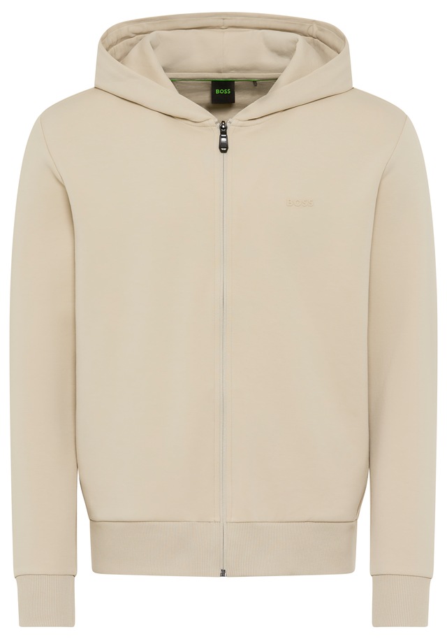 BOSS GREEN Kapuzensweatjacke »Saggy« mit BOSS Aufdruck