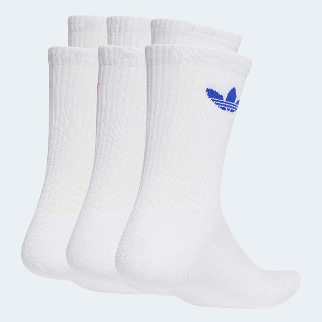 adidas Originals Sportsocken »TREFOIL CUSHION CREW, 6 PAAR« 6 Paar tlg. für Erwachsene, im praktischen 6er-Pack, mit Trefoil Logo