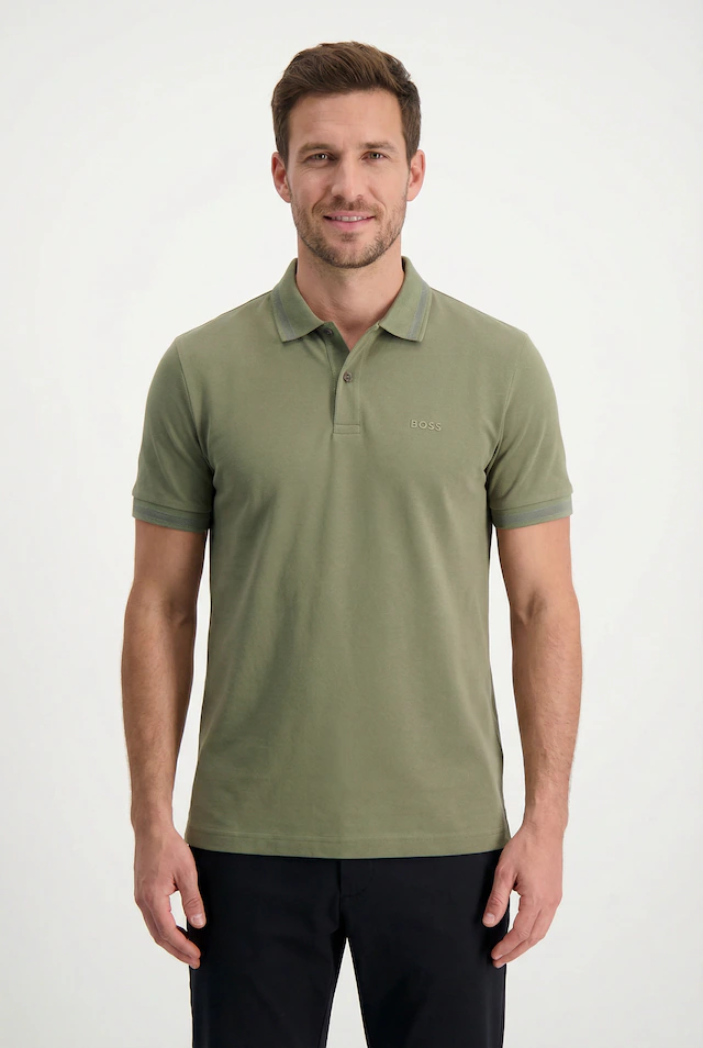 BOSS GREEN Poloshirt »Pio Pique Regular Fit« Cotton Pique Polo, pflegeleicht 100% Baumwolle