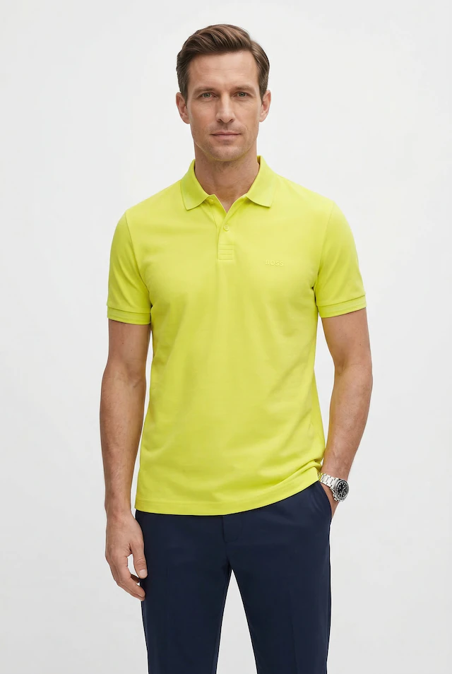 BOSS GREEN Poloshirt »Pio Pique Regular Fit« Cotton Pique Polo, pflegeleicht 100% Baumwolle