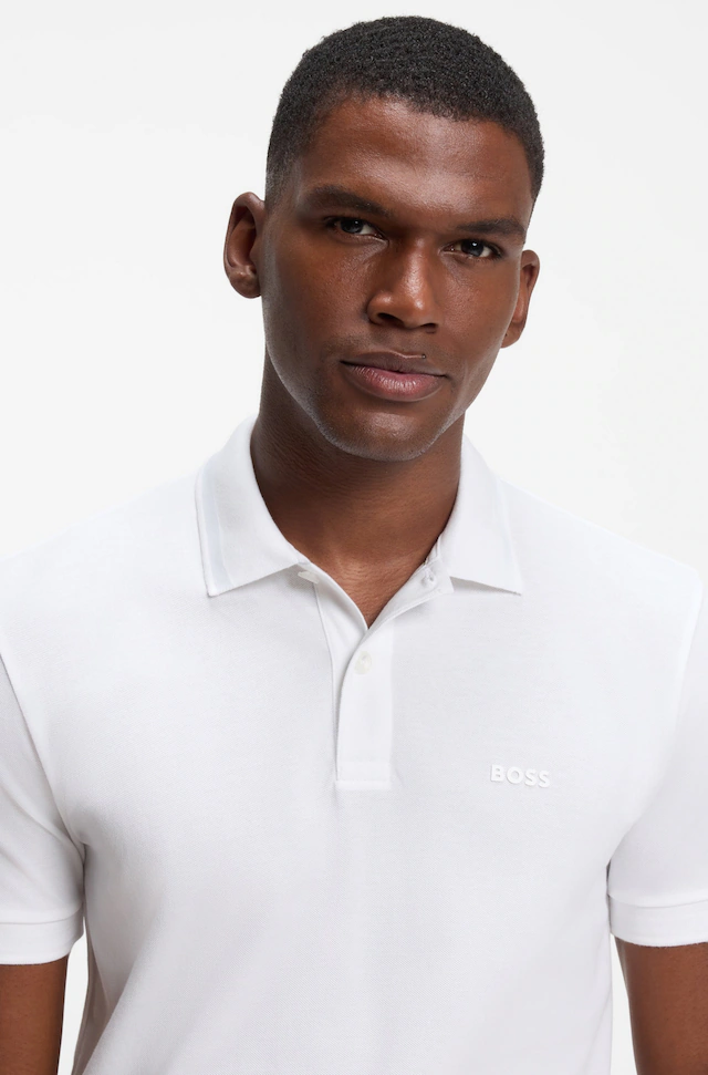 BOSS GREEN Poloshirt »Pio Pique Regular Fit« Cotton Pique Polo, pflegeleicht 100% Baumwolle