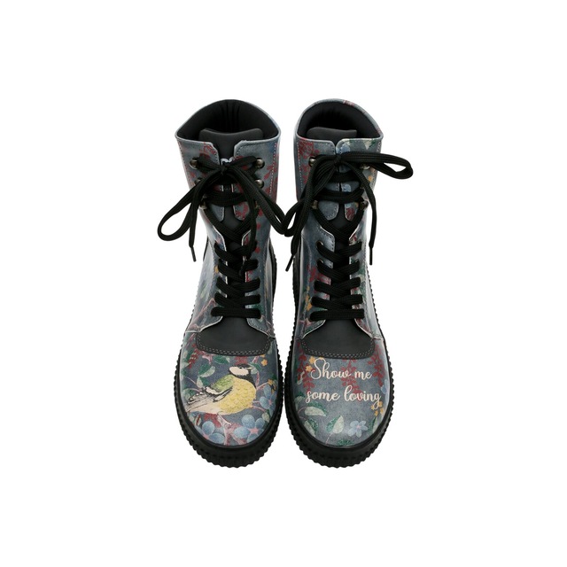 DOGO Schnürboots »Future High Top Boots Mon Cher Damen Stiefeletten« Handgefertigt
