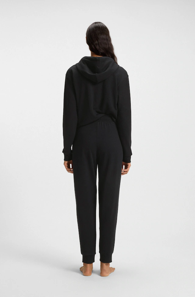 BOSS Relaxhose »CP Stripe_Pants Cuff« mit kontrastfarbener Kordel