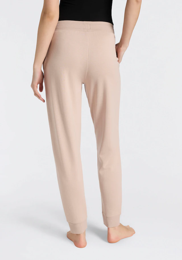 BOSS Relaxhose »CP Stripe_Pants Cuff« mit kontrastfarbener Kordel