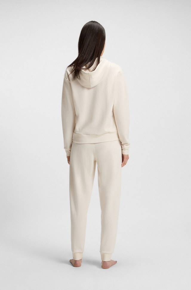 BOSS Relaxhose »CP Stripe_Pants Cuff« mit kontrastfarbener Kordel