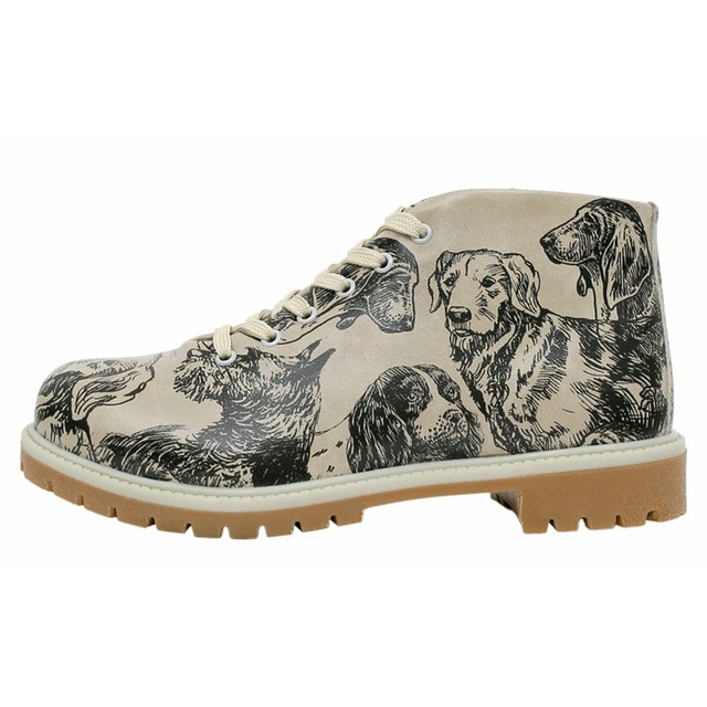 DOGO Schnürboots »Shortcut Boots Hedge-Hug Damen Stiefeletten, Shortcut Boots« Handgefertigt