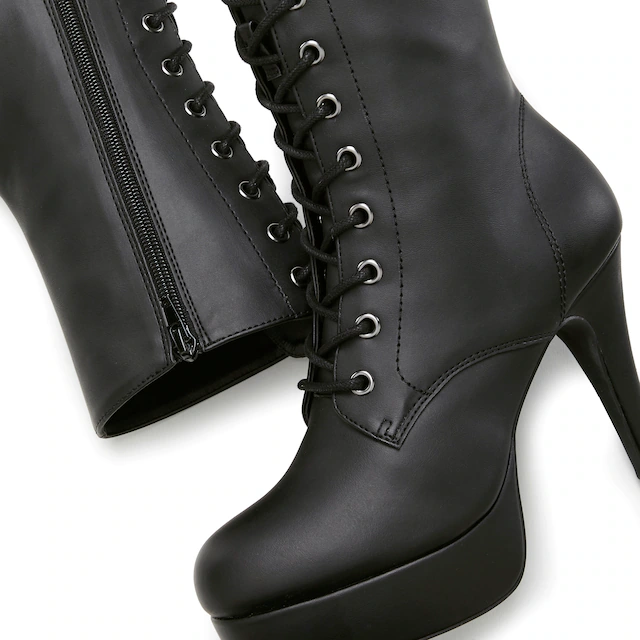 LASCANA Belle Affaire Schnürstiefelette »Stiefel« , High-Heel-Boots mit Plateauabsatz