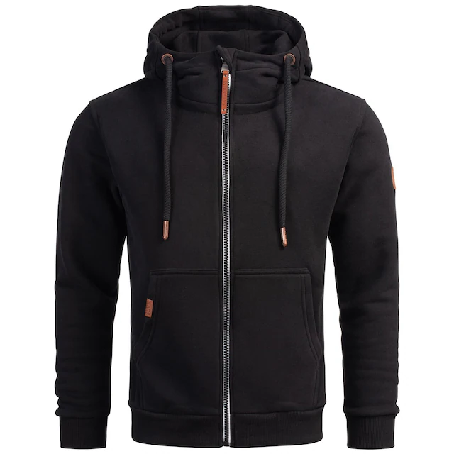 Alessandro Salvarini Sweatjacke »ASGeenio« mit hohem Kragen