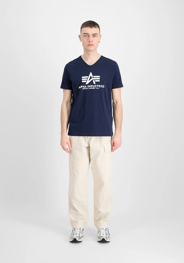 Alpha Industries T-Shirt »Basic T-Shirt BL V-Neck«