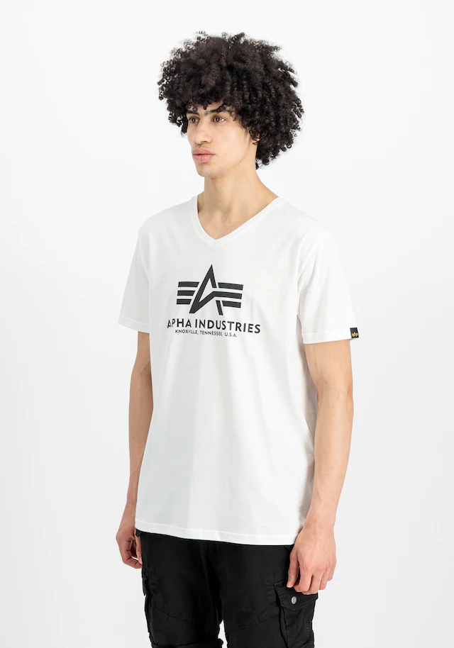 Alpha Industries T-Shirt »Basic T-Shirt BL V-Neck«