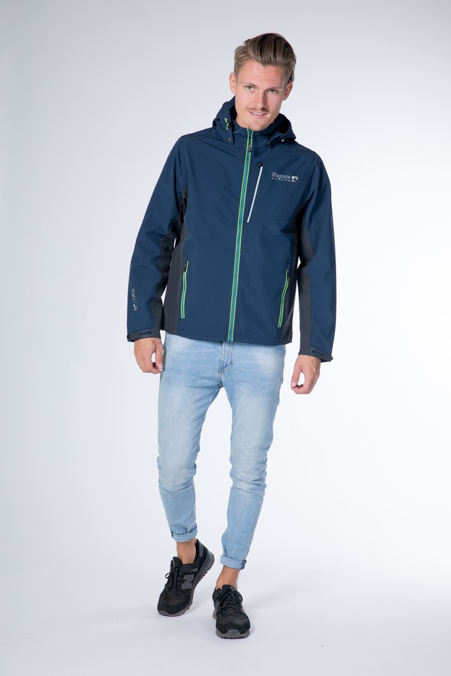 DEPROC Active Softshelljacke »NUNAVUT MEN II« mit Kapuze auch in Großen Größen erhältlich