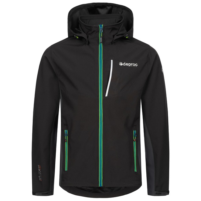 DEPROC Active Softshelljacke »NUNAVUT MEN II« mit Kapuze auch in Großen Größen erhältlich