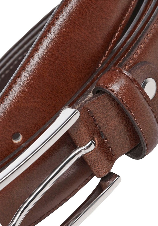 Jack & Jones Ledergürtel »JACCHRISTOPHER BELT NOOS«