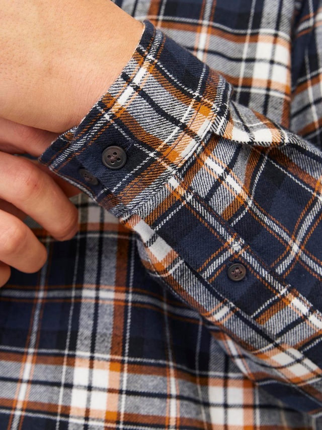 Jack & Jones Langarmhemd »JJJOSHUA FALL FLANNEL SHIRT LS«