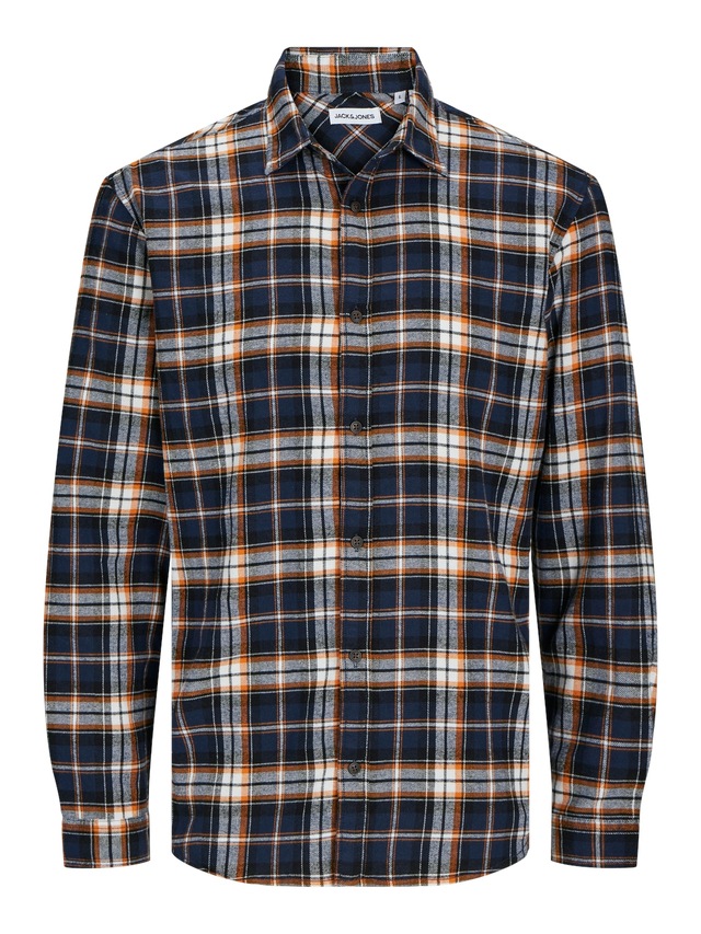 Jack & Jones Langarmhemd »JJJOSHUA FALL FLANNEL SHIRT LS«