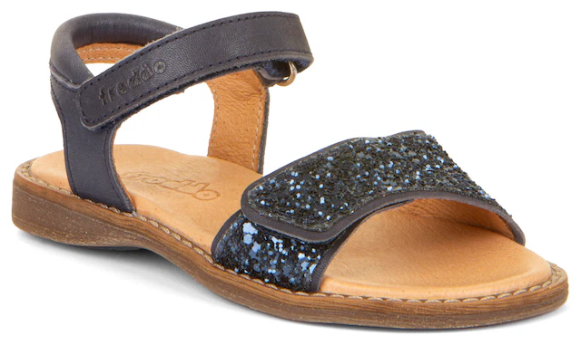 froddo® Sandale »Lore Sparkle« Sommerschuh, Klettschuh, Sandalette, mit zwei Klettverschlüsse