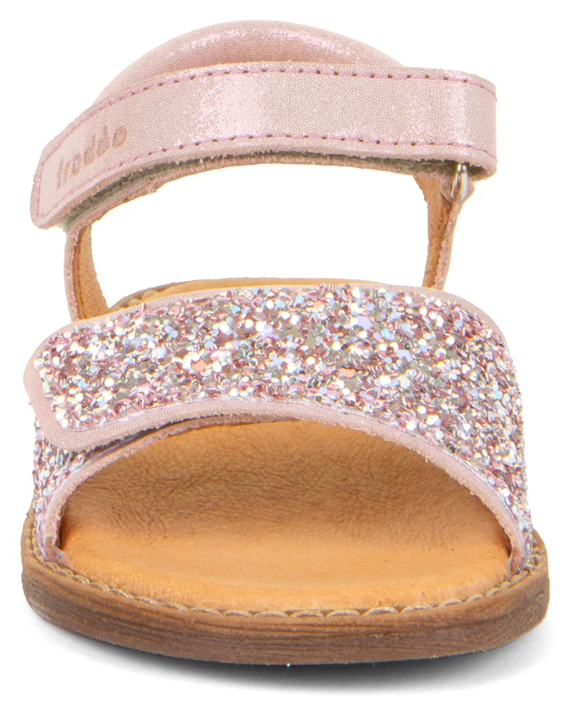 froddo® Sandale »Lore Sparkle« Sommerschuh, Klettschuh, Sandalette, mit zwei Klettverschlüsse