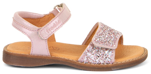 froddo® Sandale »Lore Sparkle« Sommerschuh, Klettschuh, Sandalette, mit zwei Klettverschlüsse