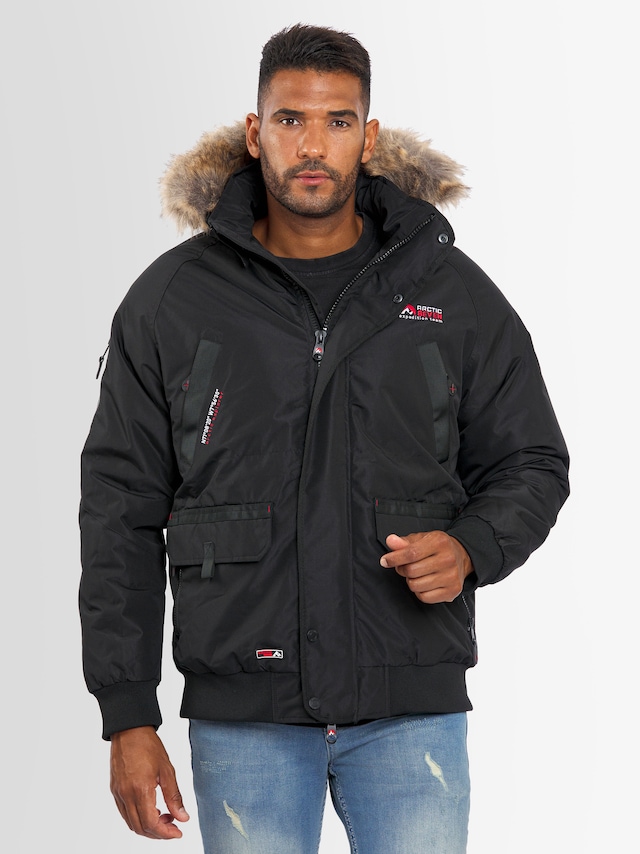 Arctic Seven Winterjacke »ASArthuro« mit abnehmbarer Kapuze und abnehmbarem Kunstfell