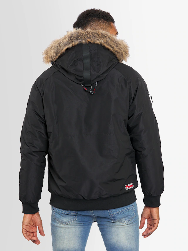 Arctic Seven Winterjacke »ASArthuro« mit abnehmbarer Kapuze und abnehmbarem Kunstfell