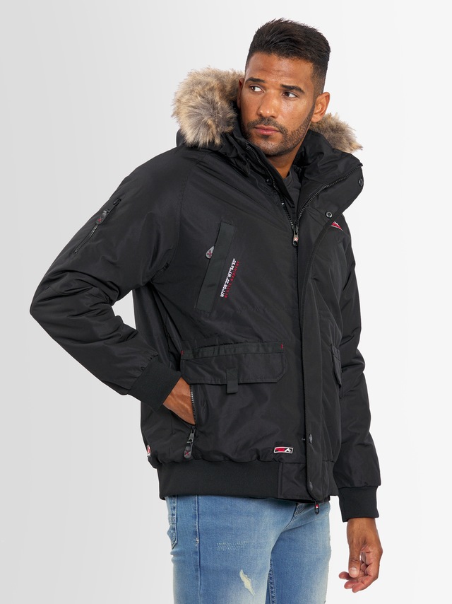 Arctic Seven Winterjacke »ASArthuro« mit abnehmbarer Kapuze und abnehmbarem Kunstfell